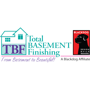 Total Basement Finishing, A Blackdog Affiliate Logo