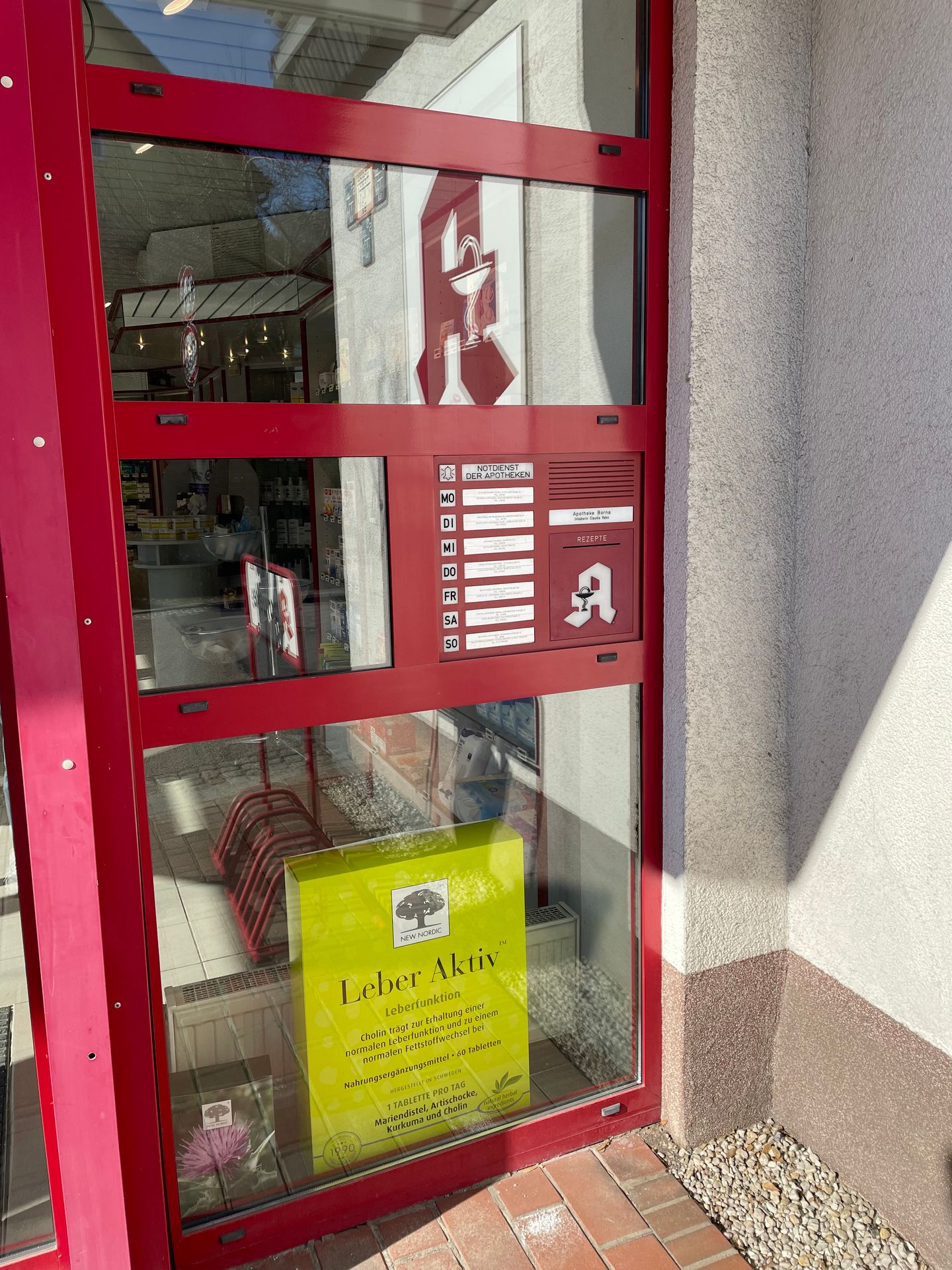 Apotheke Borna, Inhaberin Claudia Rabe e. Kfr., Sandstr. 75 A in Chemnitz