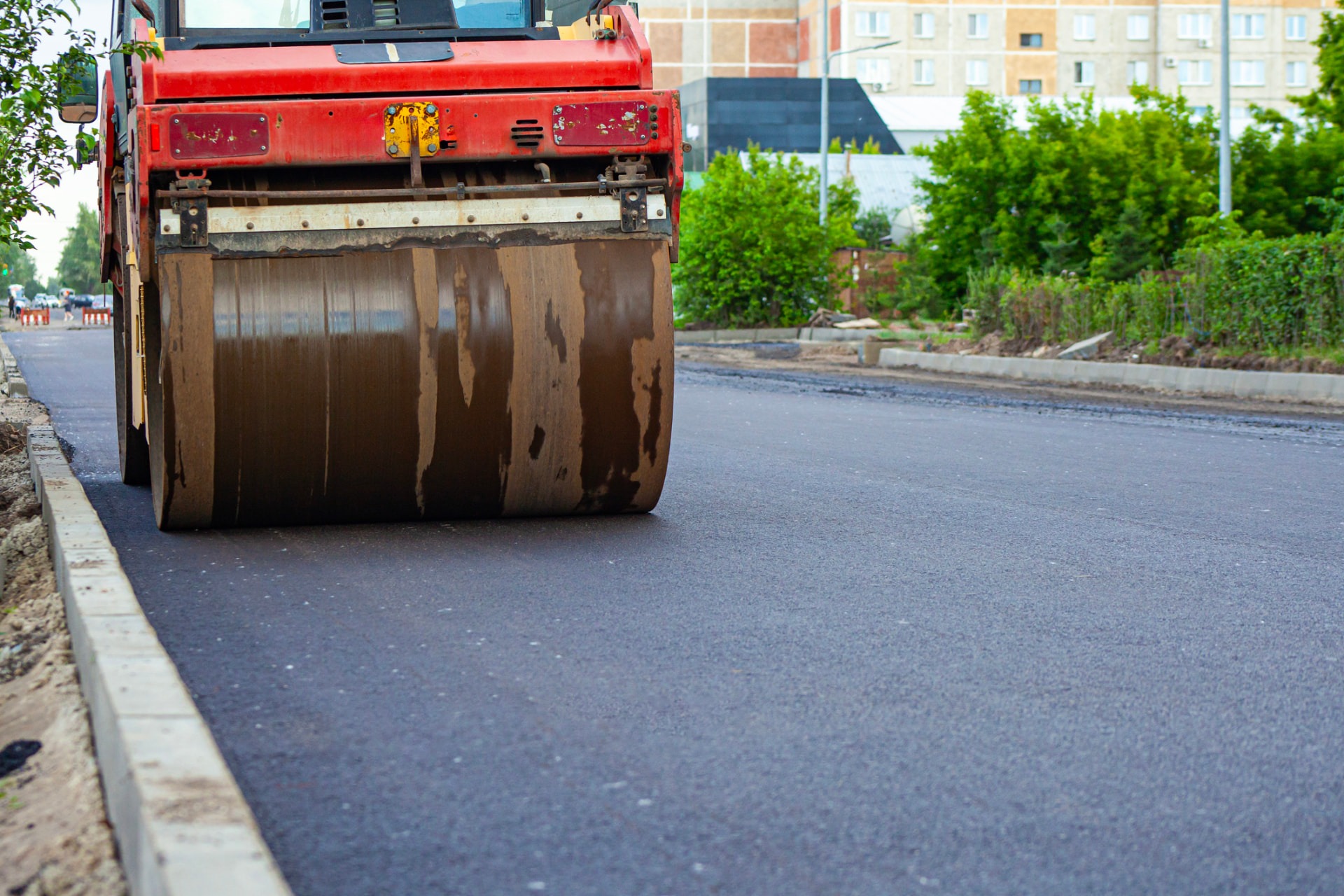 GSP Asphalt Paving provides professional asphalt overlay services for private roads, creating smooth 