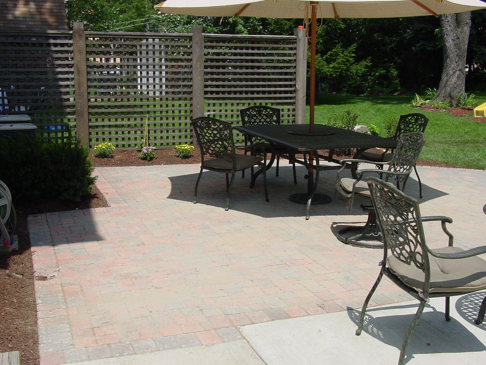 spring into action with this NEW PATIO