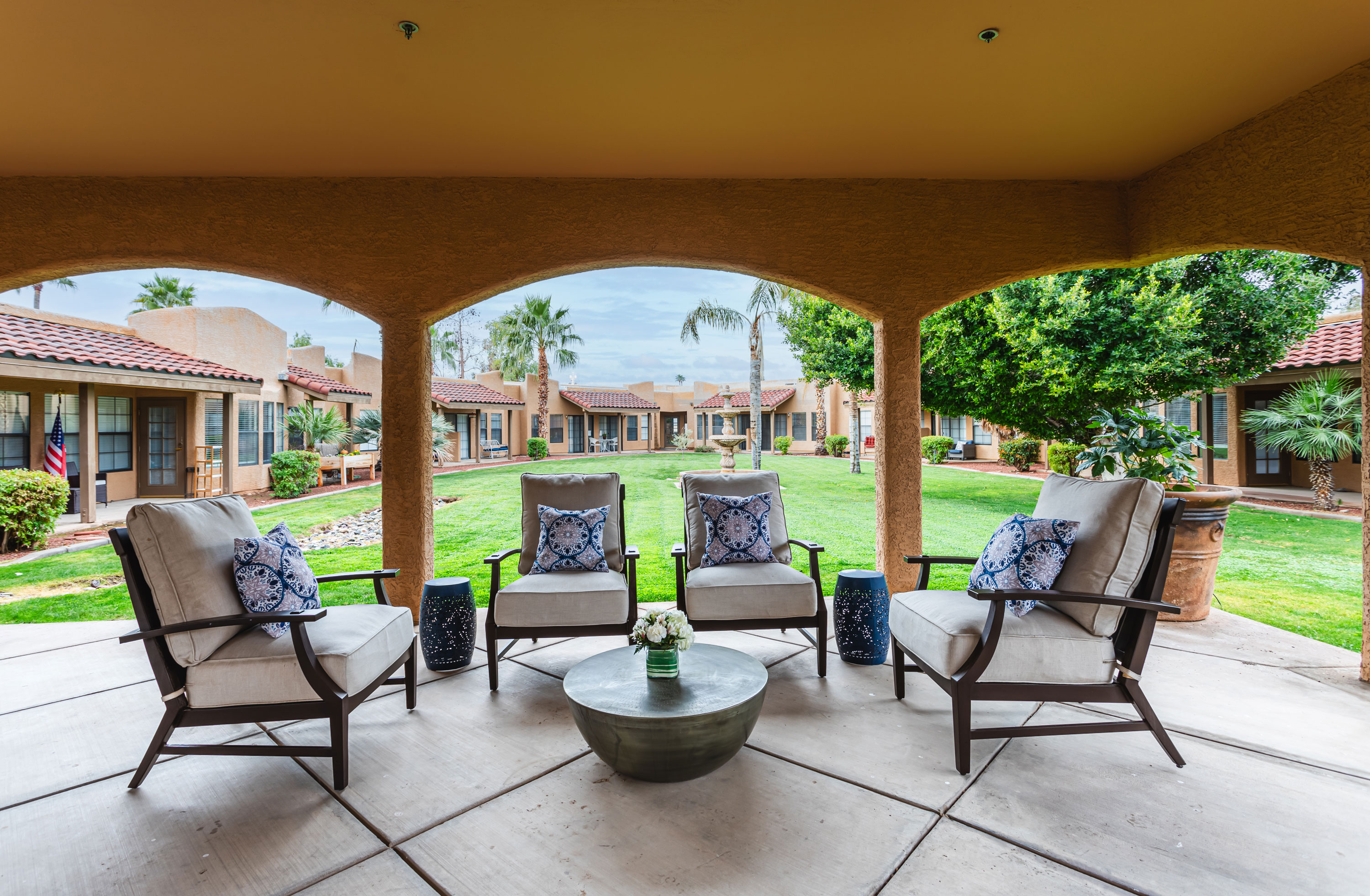 Exterior Courtyard