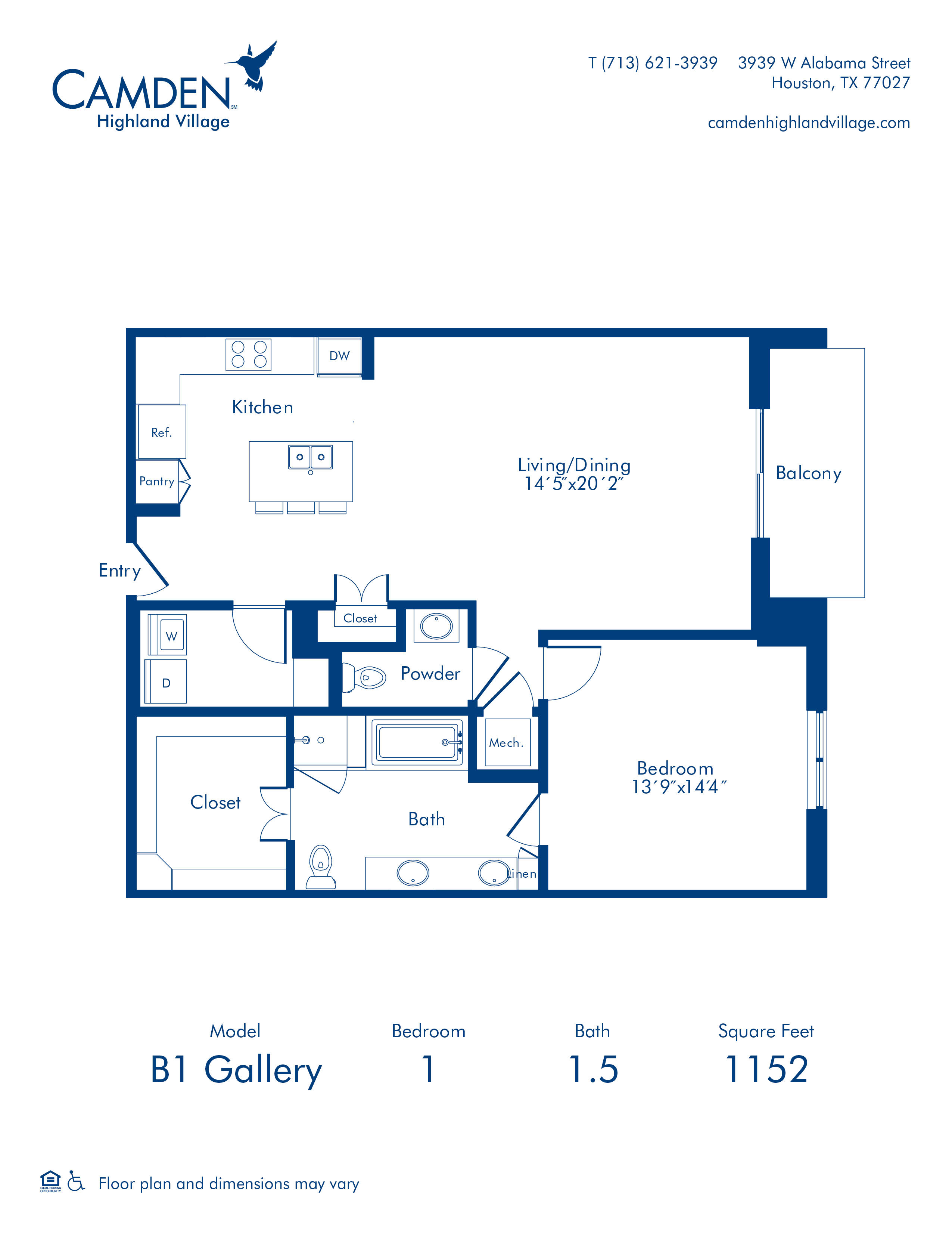 Camden Highland Village Apartments and Townhomes Photo