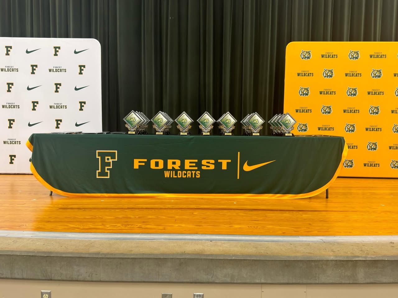 We participated in Forest High School's Principal's Award program, recognizing the academic accomplishments of student athletes. These students have balanced athletics with challenging coursework and demonstrated discipline, hard work and perseverance throughout the school year. Congratulations to all the award recipients!