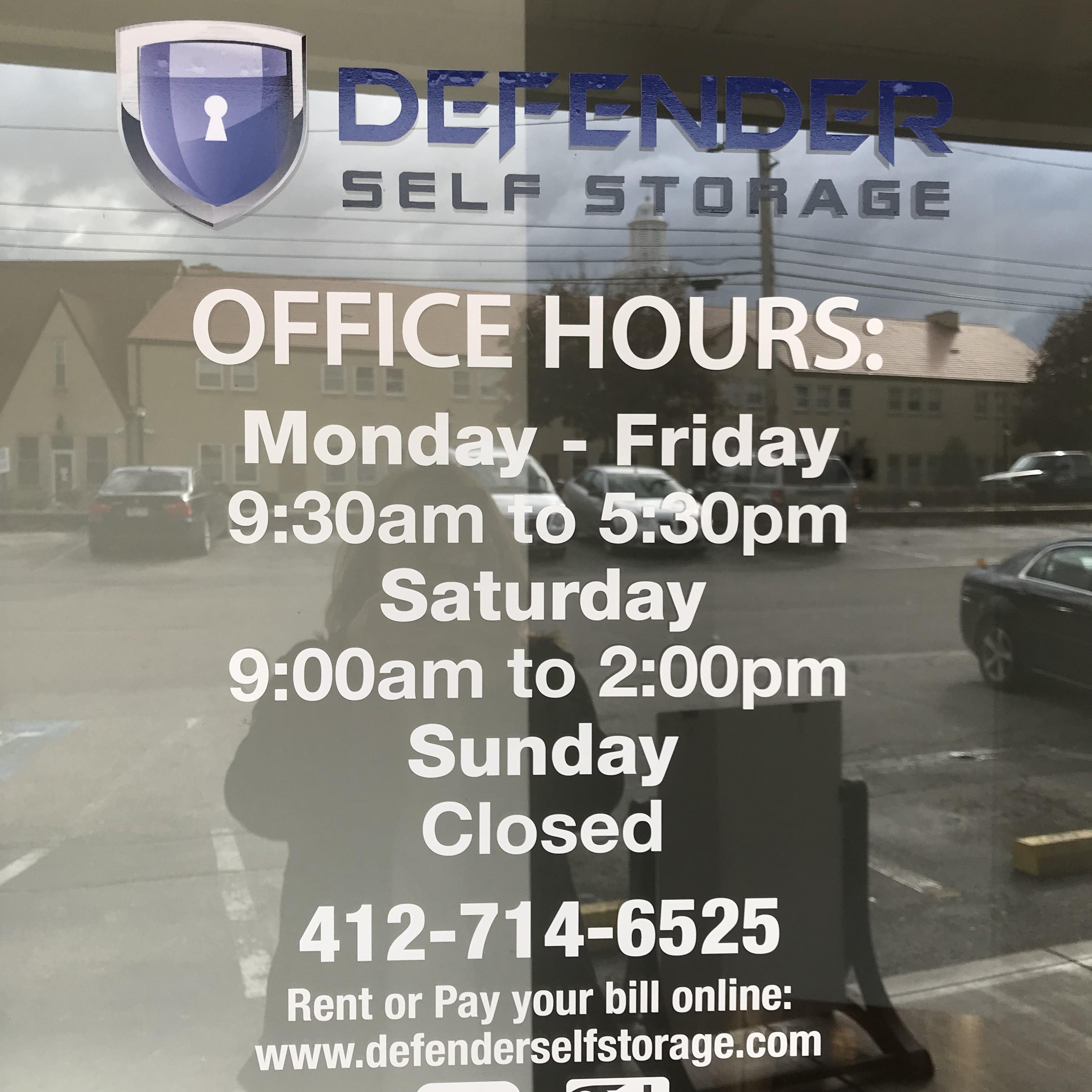 Defender Self Storage - Penn Hills PA - Exterior Door