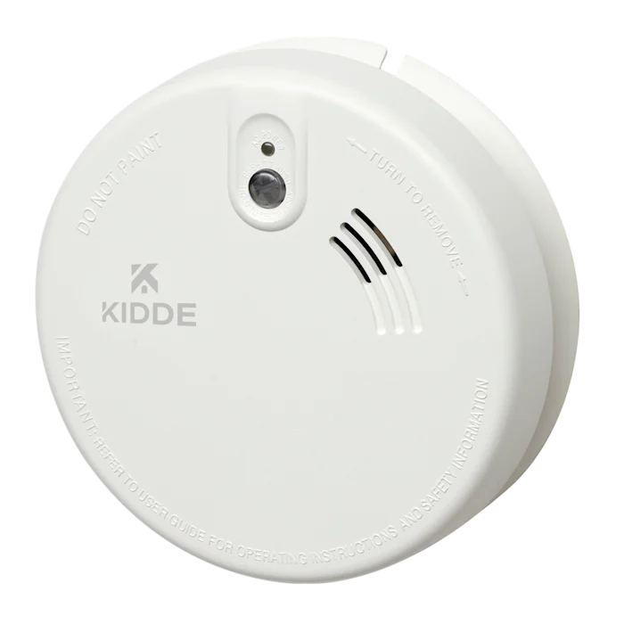 Interconnectable Optical Smoke Alarm with Rechargeable Battery