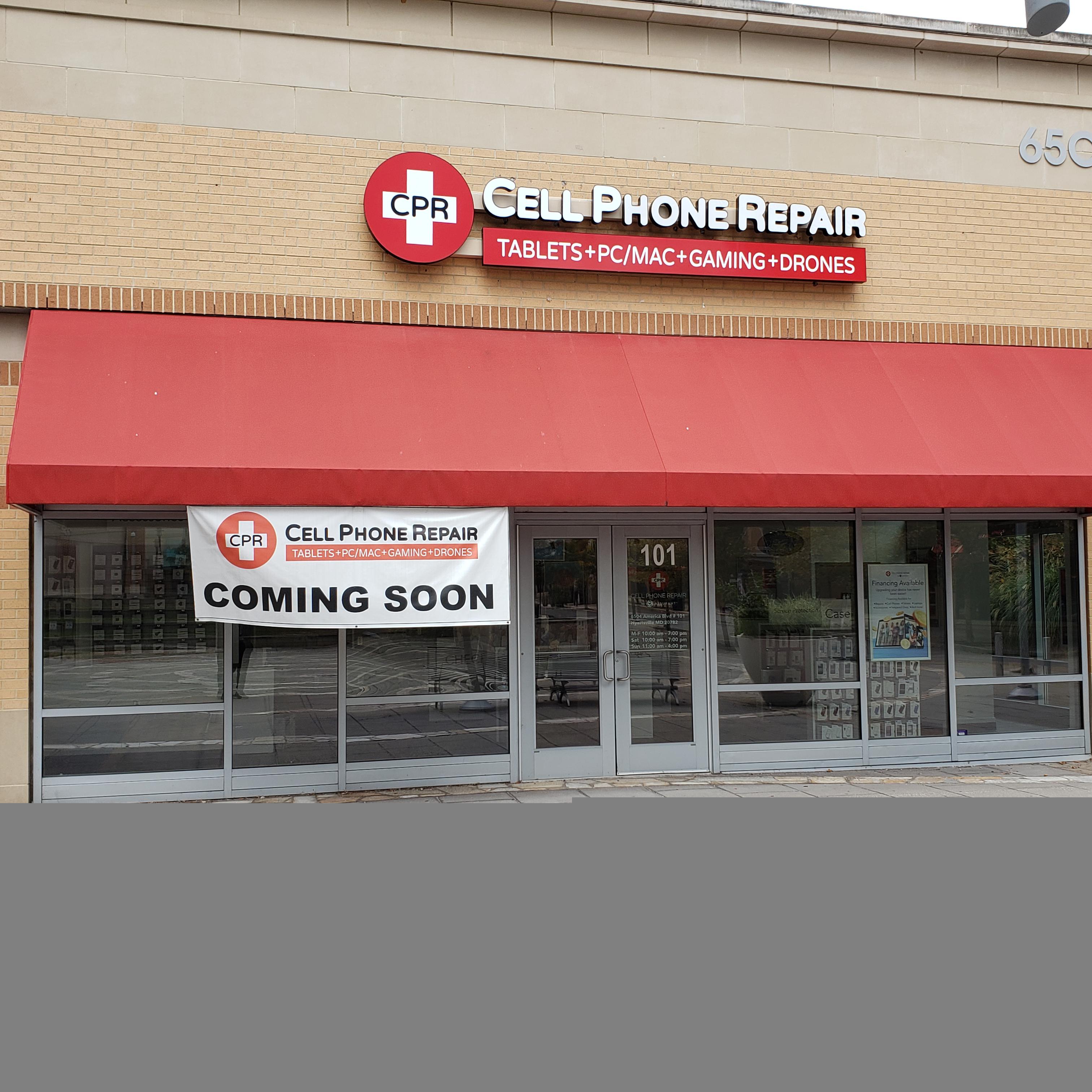 Storefront of CPR Cell Phone Repair Hyattsville MD