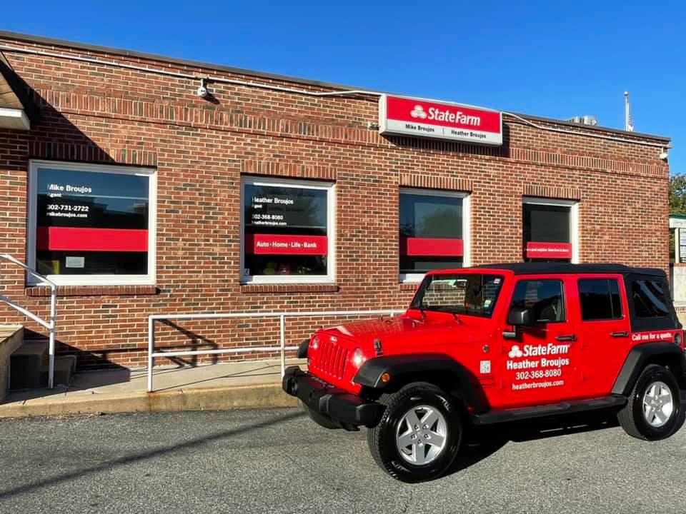 Front of the office with SF Jeep