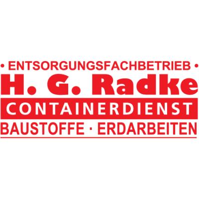 H.G.Radke Containerdiest-Baustoffe-Erdarbeiten Logo
