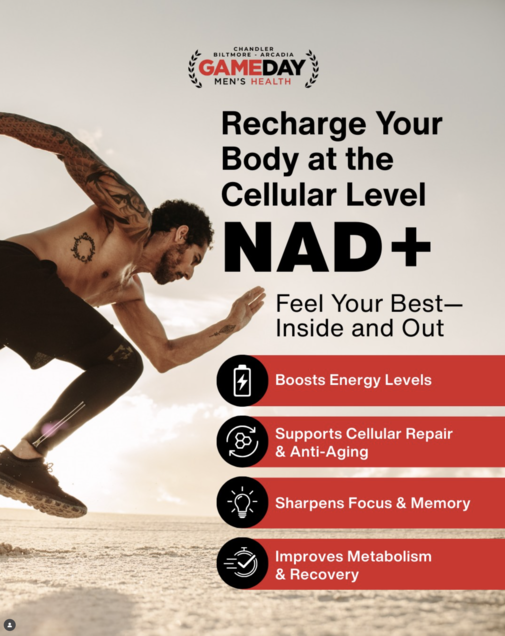 Images Gameday Men's Health Biltmore-Arcadia TRT, Peptide, and ED Clinic