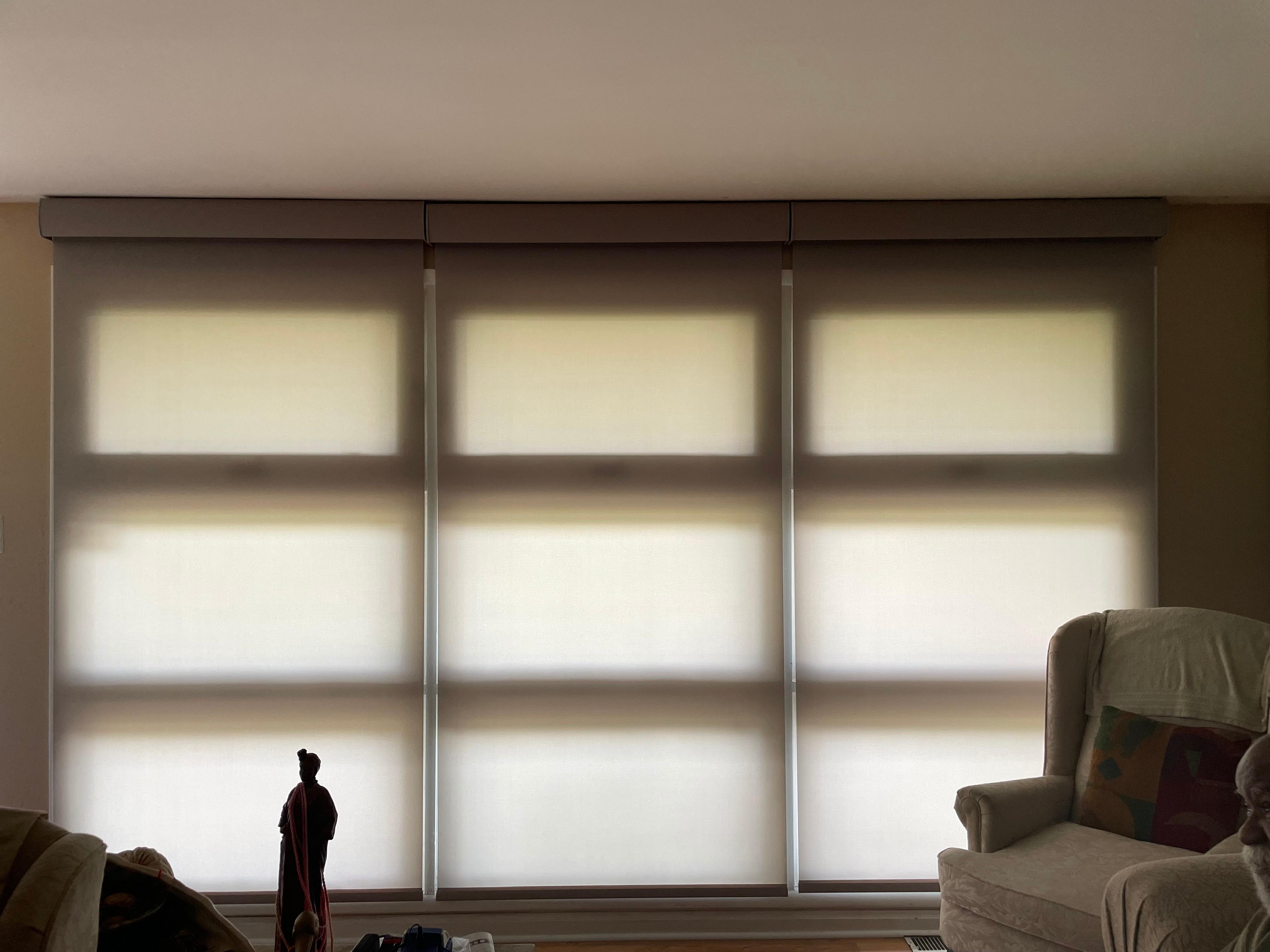 Amazing light filtering capabilities with roller shades.