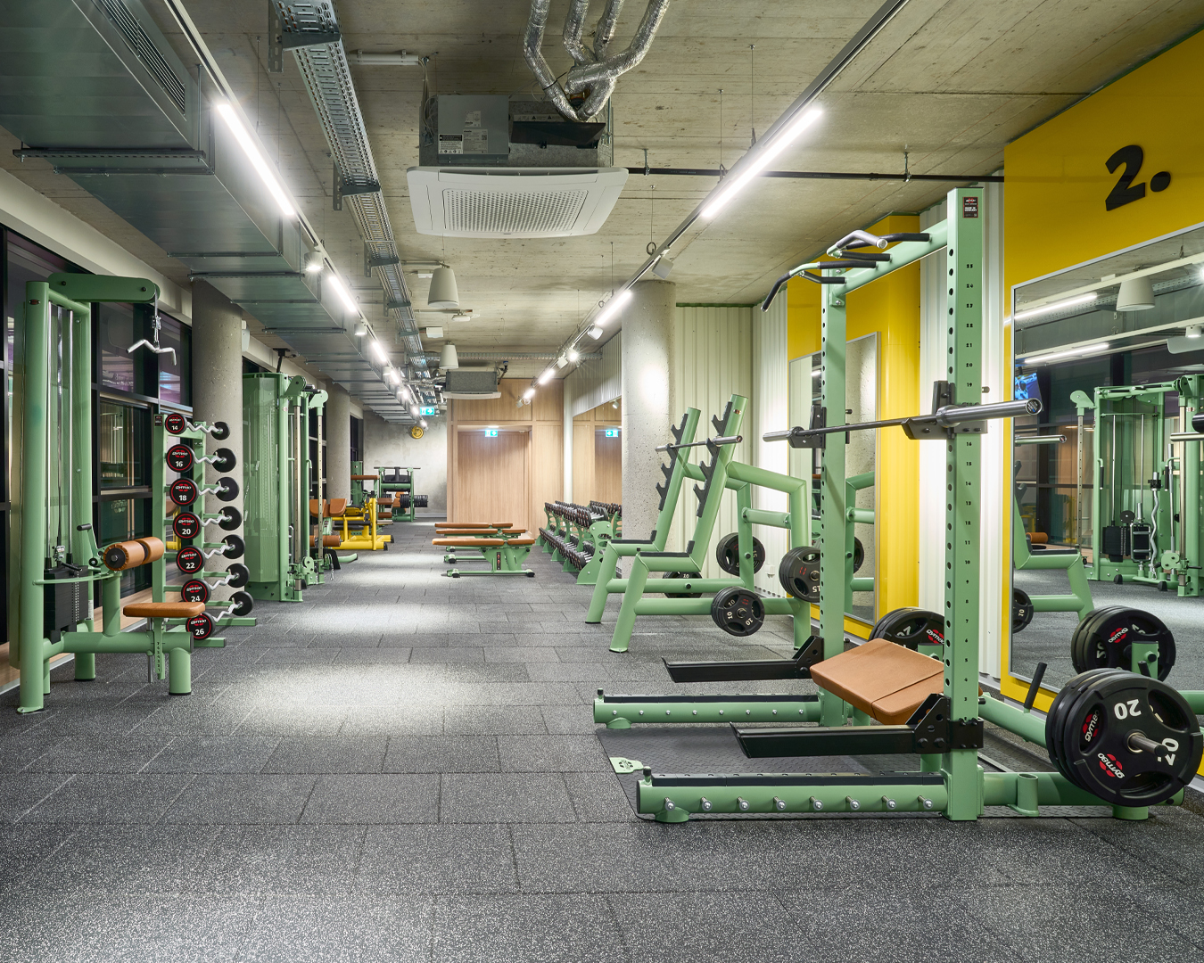 McFIT Fitnessstudio Frankfurt Zeil, Zeil 69 in Frankfurt am Main
