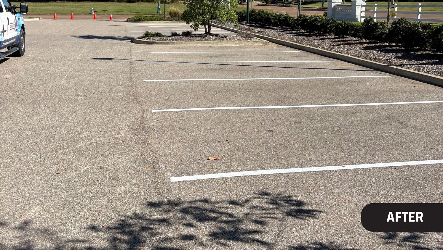 G-FORCE Parking Lot Striping of Memphis Image