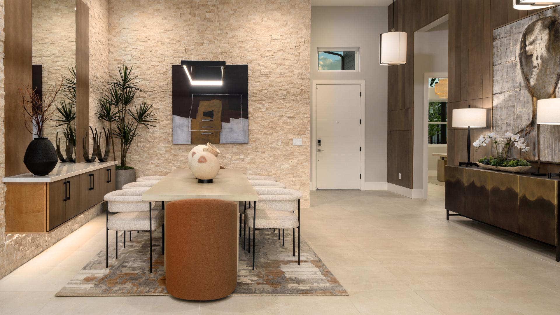 Spectacular dining and entertaining spaces 