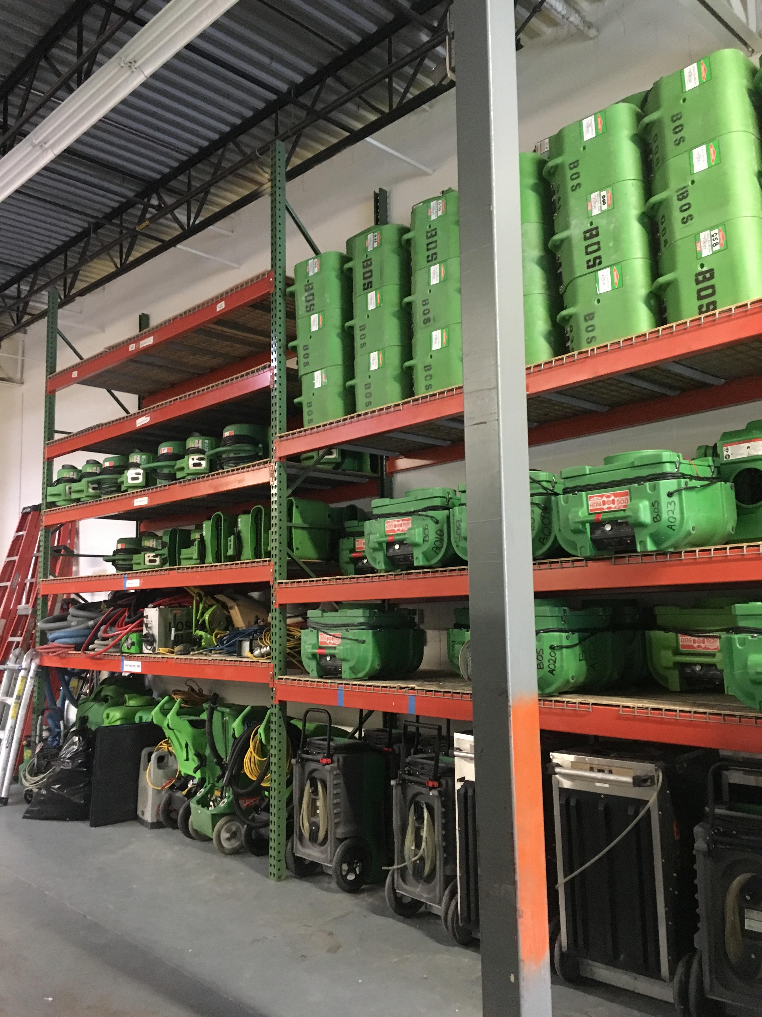 SERVPRO has the equipment for any size loss!