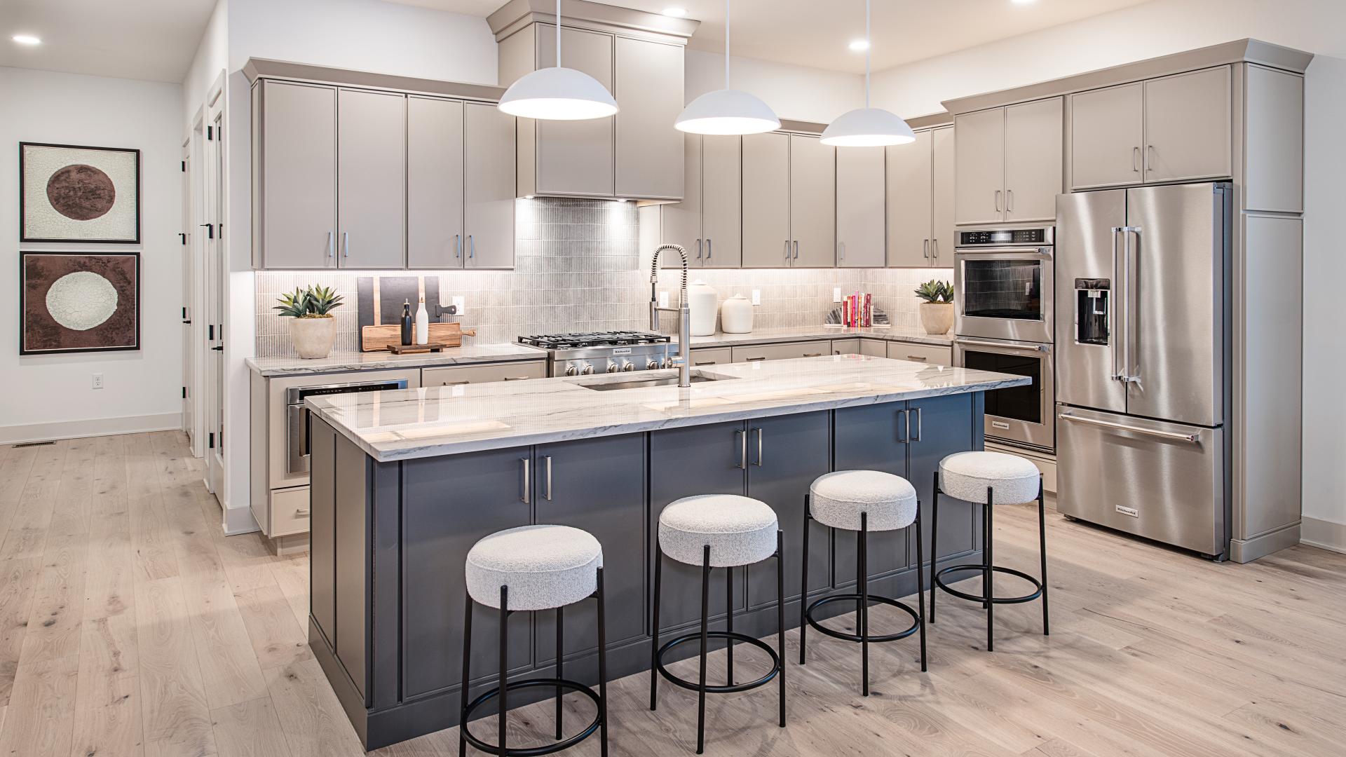 Stunning kitchens with stainless steel appliances
