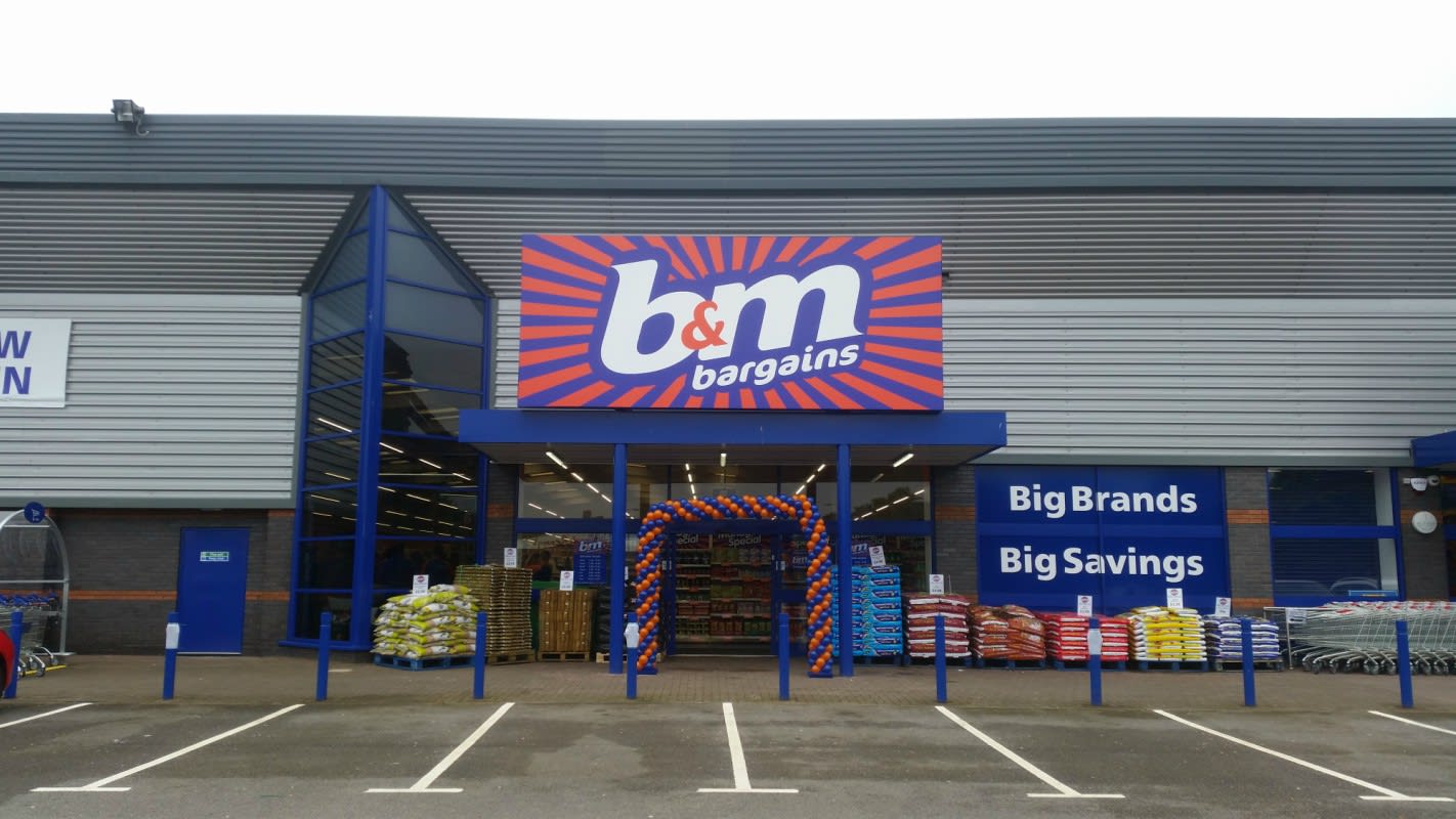 B&M's brand new Bargains Store in Peterborough, located at Boongate Retail Park.