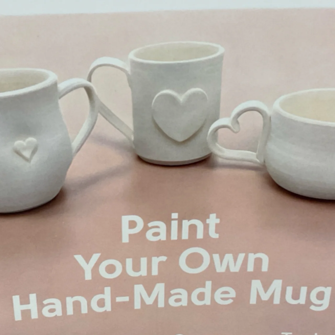 Paint-Your-Own Pottery
$25.00 - $65.00