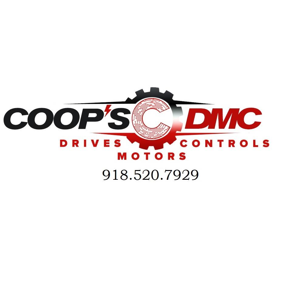 Coop's Drives, Motors, and Controls Logo