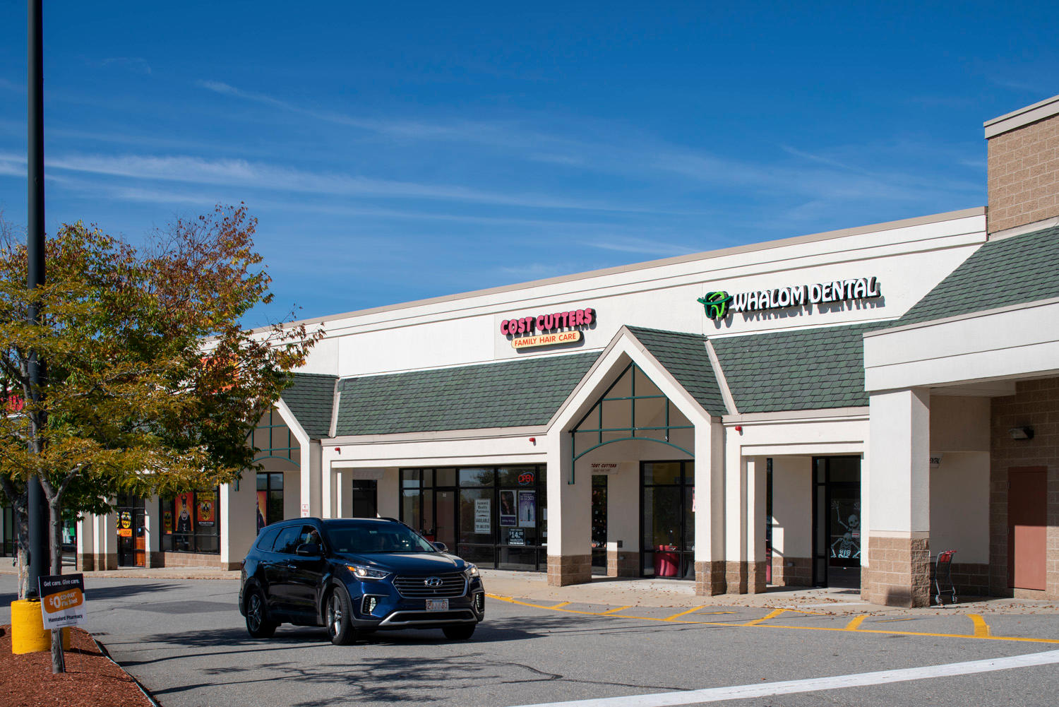 Cost Cutters and Whalom Dental at Lunenburg Crossing Shopping Center