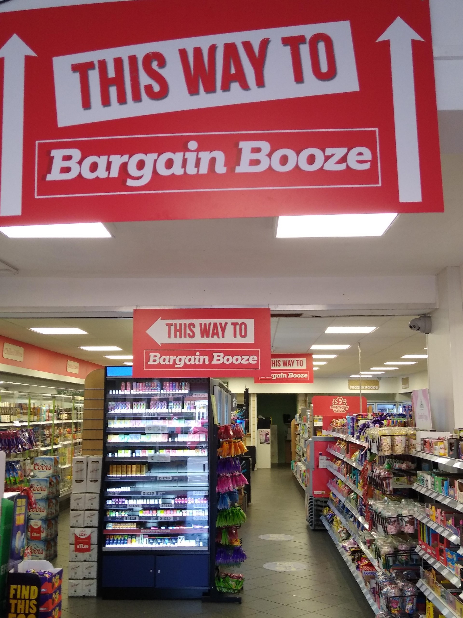 Images Costcutter featuring Bargain Booze  - NOW OPEN