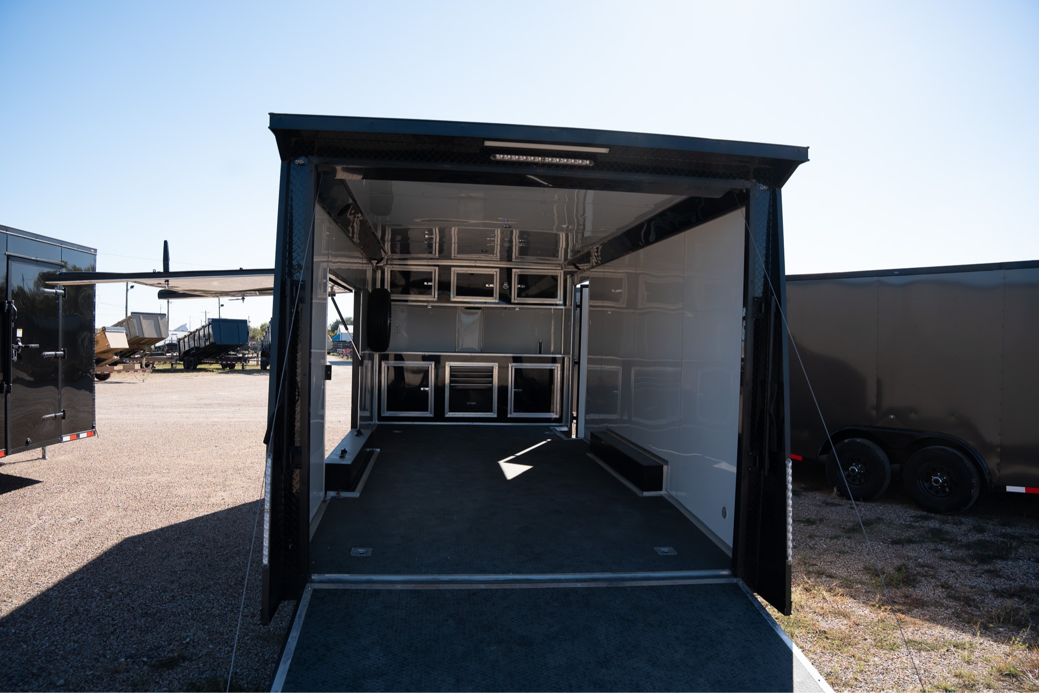 Enclosed trailers