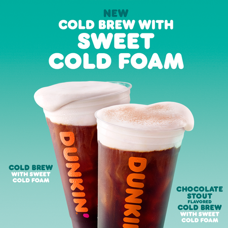Dunkin' Cold Brew with Sweet Cold Foam