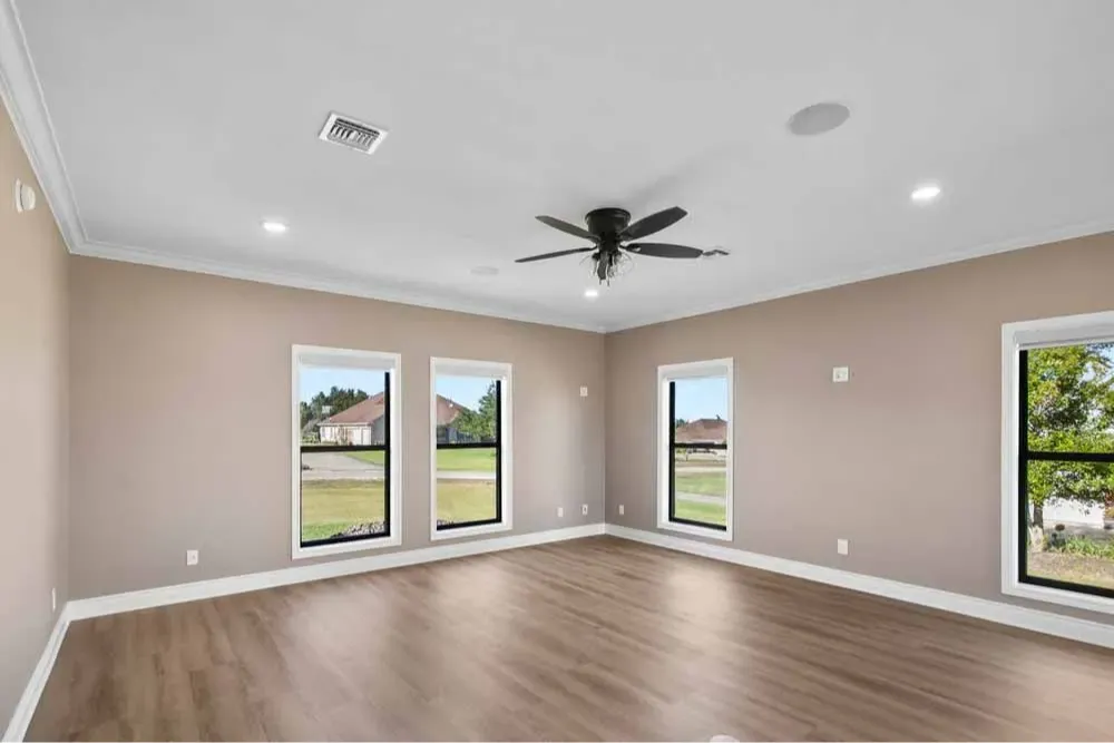 New window installation done by Restoration Window Co., the dedicated window replacement division of Byars Construction in Victoria, Texas.