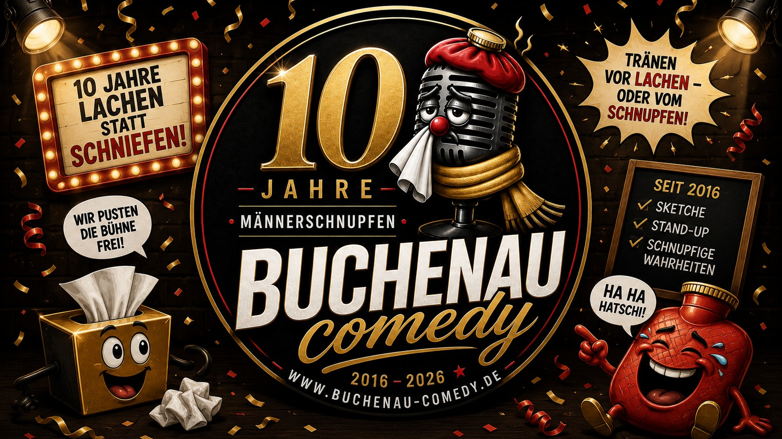 Peter Buchenau Comedy in Kleinrinderfeld