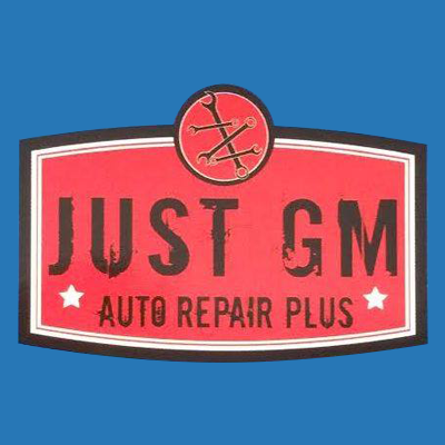 Just Gm Auto & Truck Repair Plus Logo