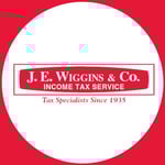 J. E. Wiggins & Co. Income Tax Service Logo