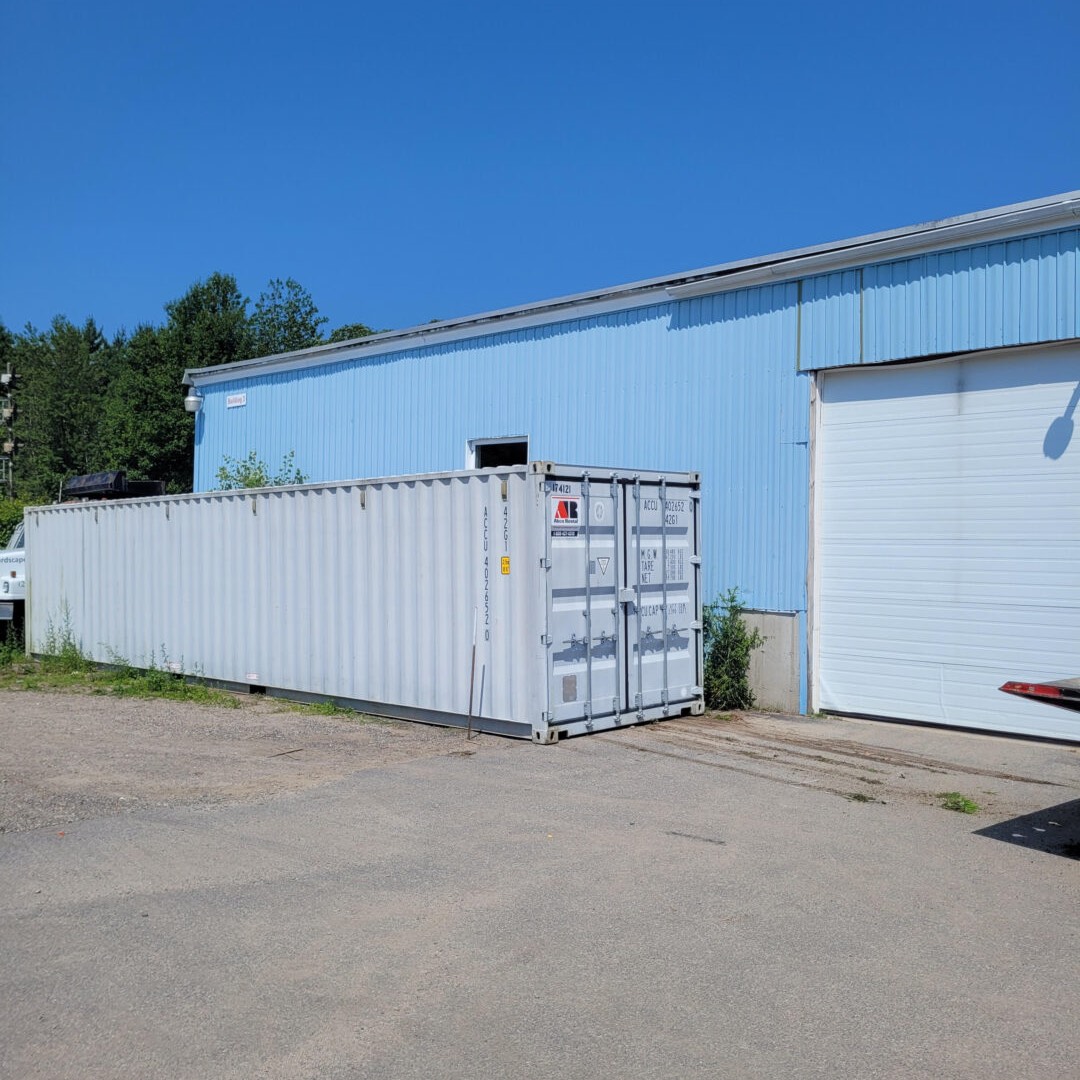 Abco Rental & Storage, Inc delivered a 40-foot storage container to Ace Construction in South Portla 