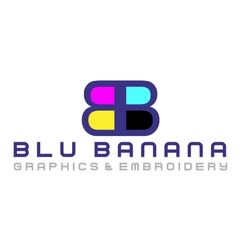 LOGO Blu Banana Graphics Ltd Nottingham 01158 375520