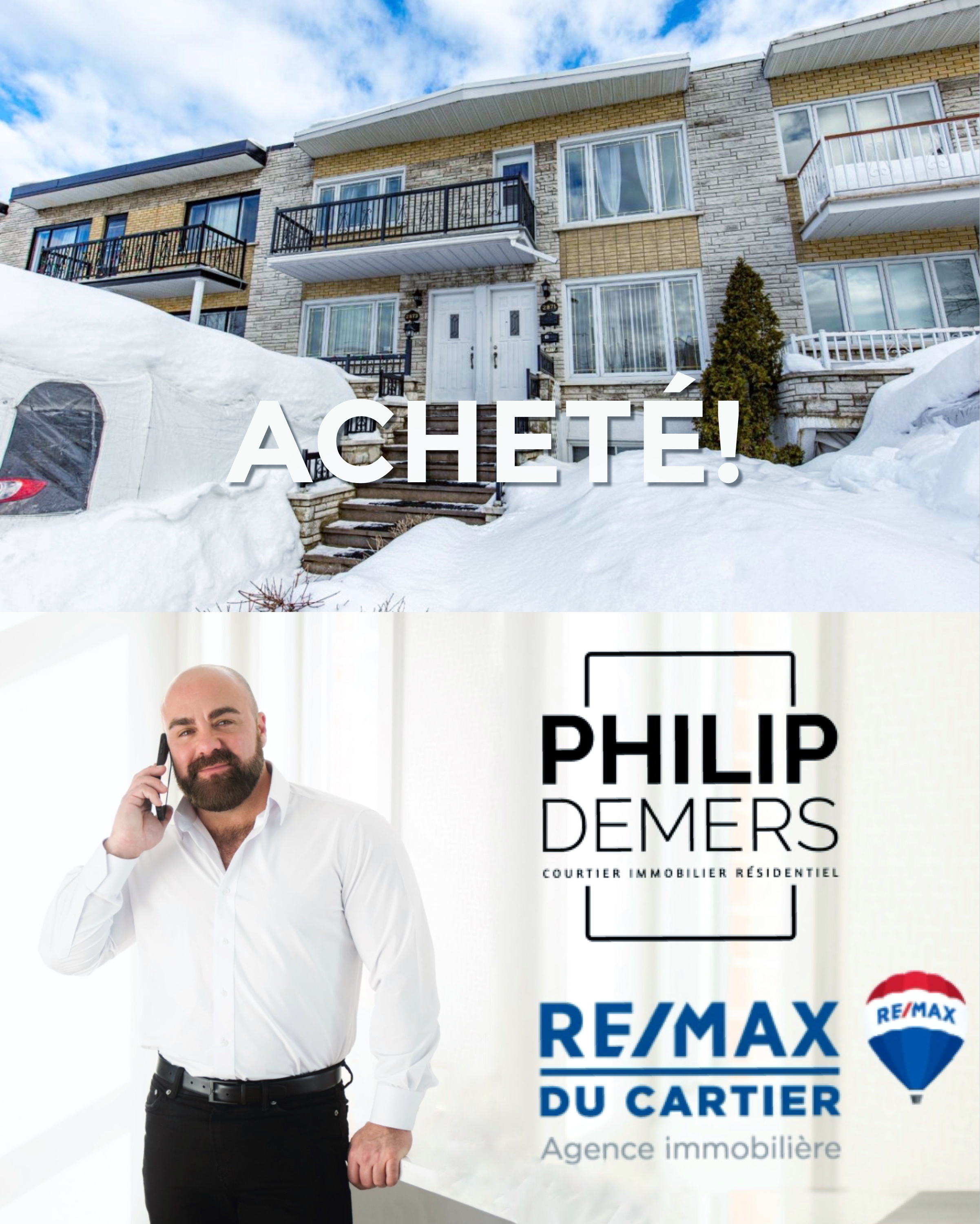 Images Philip Demers Courtier Immobilier RE/MAX Montréal