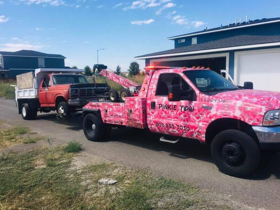 For all things automotive, think of Pinkie Tow.