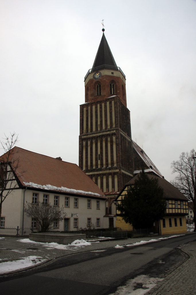 Stadtkirche - Pfarrsprengel Calau, Kirchstraße in Calau