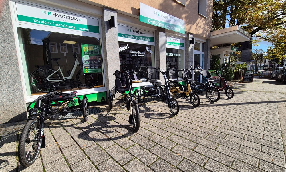 e-motion e-Bike Welt, Dreirad- & Lastenfahrrad-Zentrum Herdecke, Hauptstraße 14-16 in Herdecke