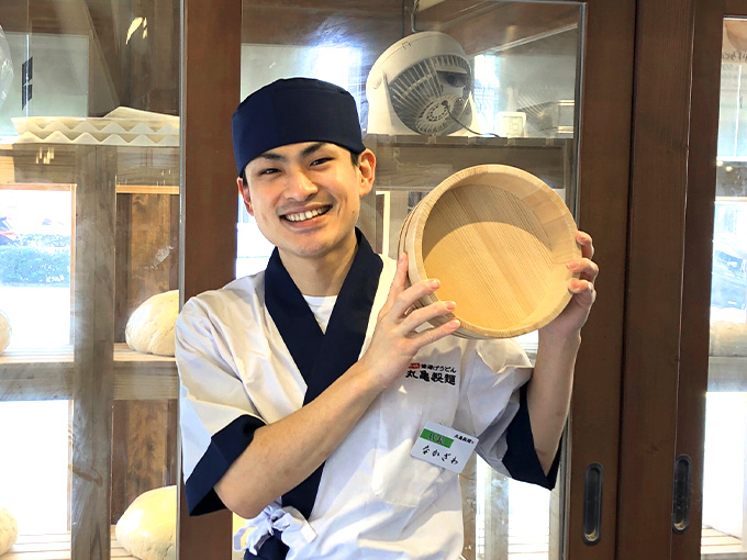 中澤 魁人｜麺職人名鑑｜ここのうどんは、生きている。丸亀製麺