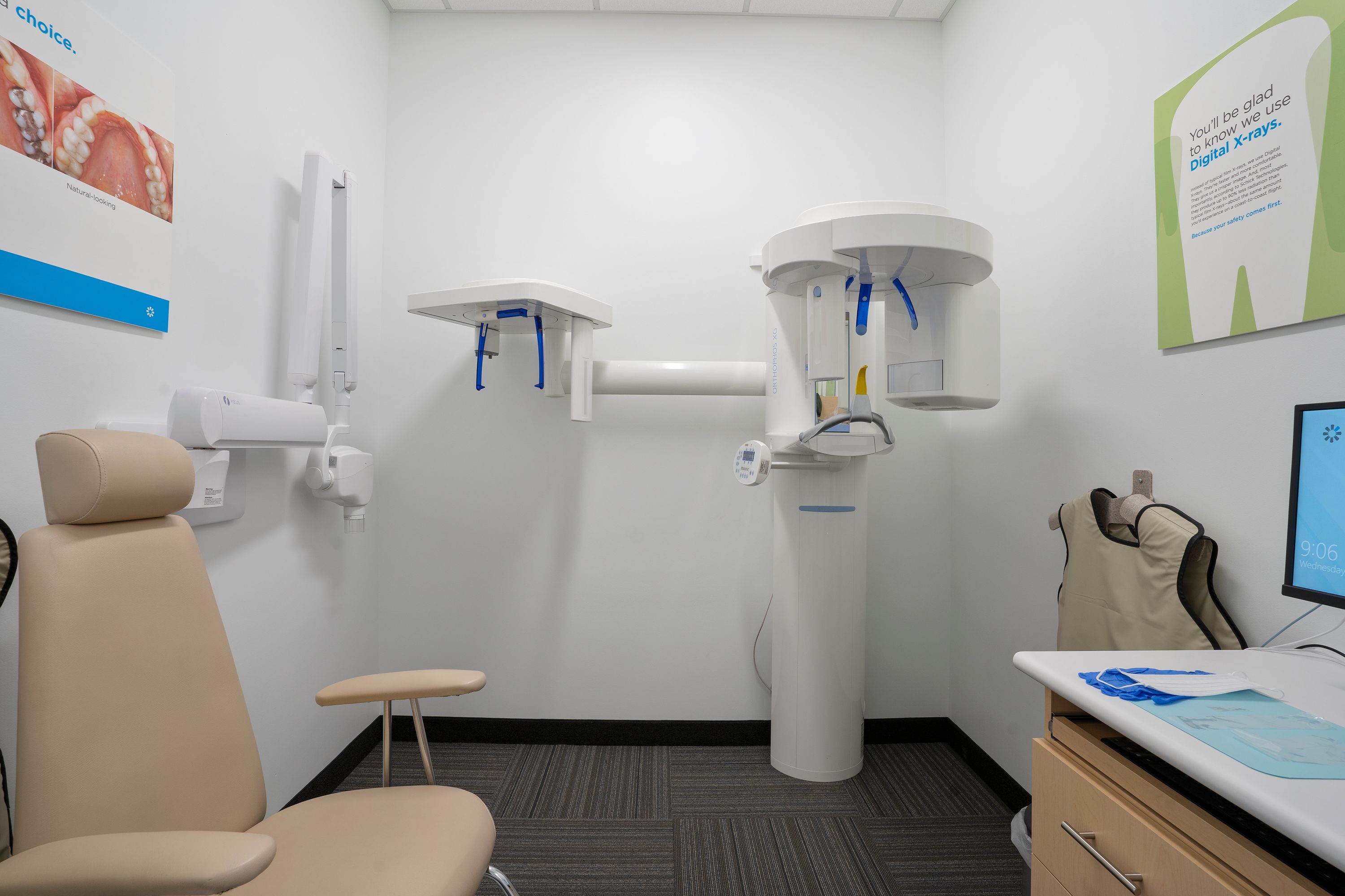 Digital X-rays offer a huge advantage in early detection and preventive services.