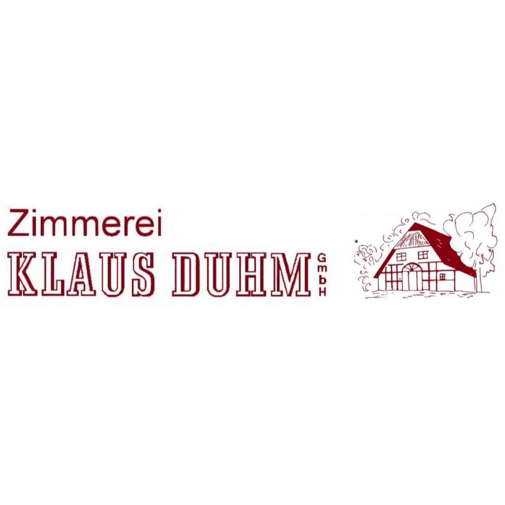 Klaus Duhm GmbH Zimmerei in Stadland - Logo
