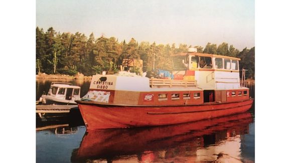 Images Kauppalaiva Christina Butiksbåten/ Karhusaaren Kauppa