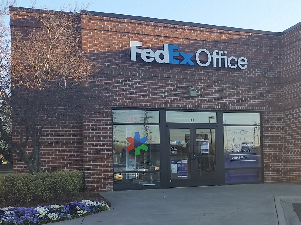 Exterior photo of FedEx Office location at 301 E Woodlawn Rd\t Print quickly and easily in the self-service area at the FedEx Office location 301 E Woodlawn Rd from email, USB, or the cloud\t FedEx Office Print & Go near 301 E Woodlawn Rd\t Shipping boxes and packing services available at FedEx Office 301 E Woodlawn Rd\t Get banners, signs, posters and prints at FedEx Office 301 E Woodlawn Rd\t Full service printing and packing at FedEx Office 301 E Woodlawn Rd\t Drop off FedEx packages near 301 E Woodlawn Rd\t FedEx shipping near 301 E Woodlawn Rd