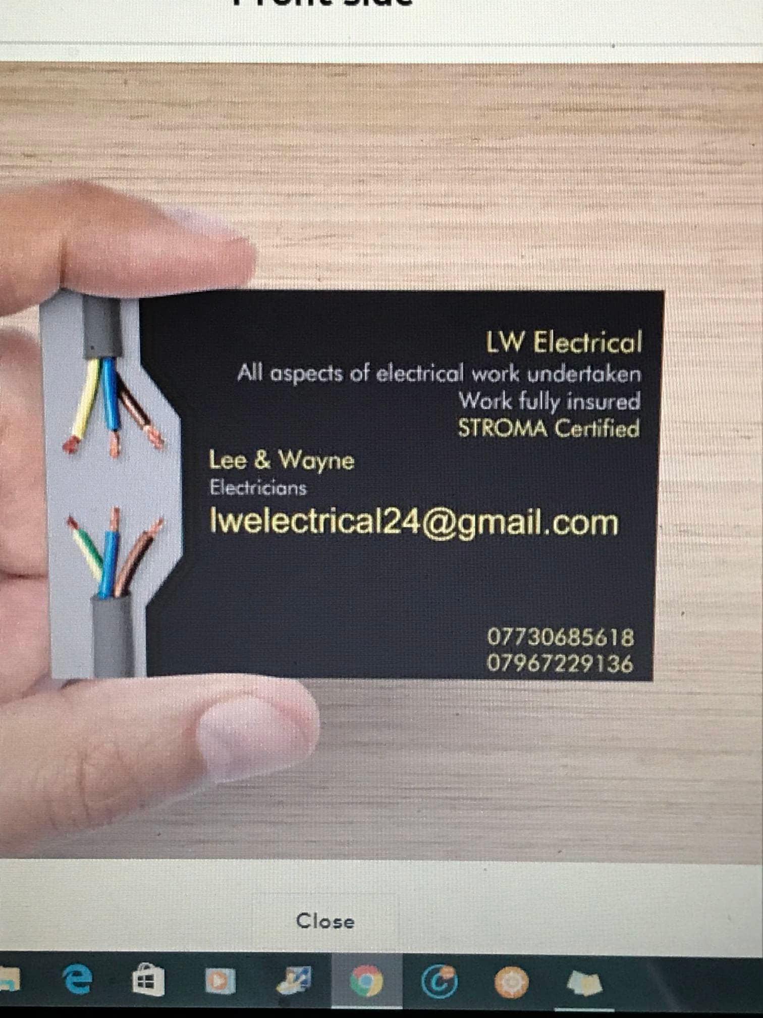 Images L & W Electrical Ltd & Solar PV Installation