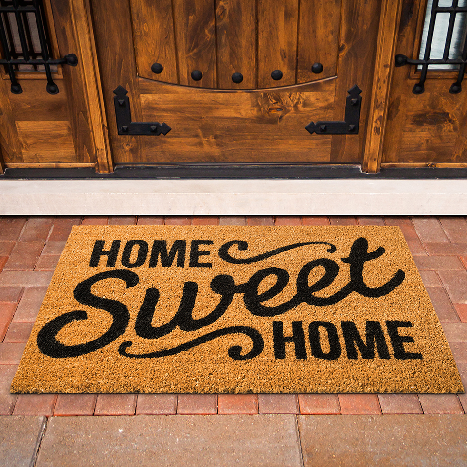 Home Sweet Home welcome mat