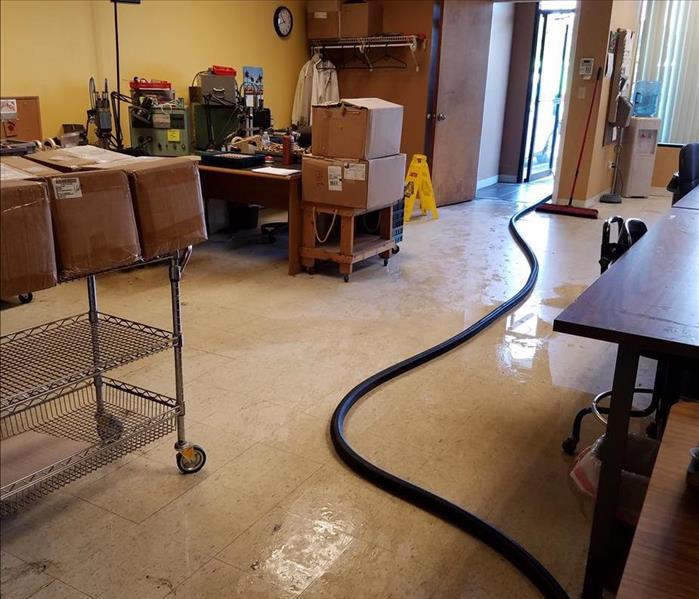 Commercial Sprinkler Line Burst in Coram, NY