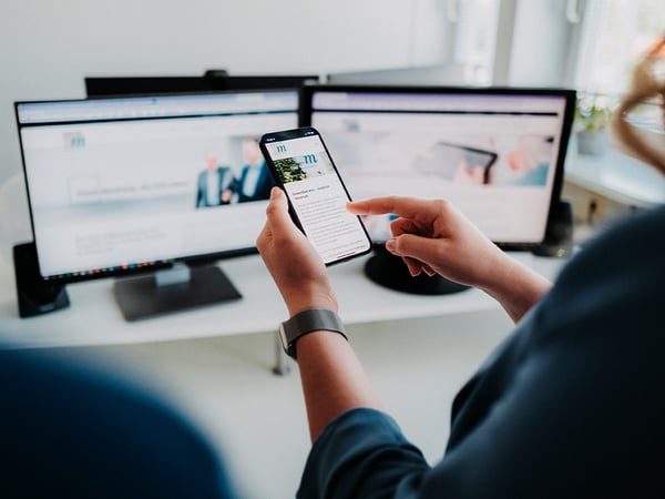 Webseite responsiv