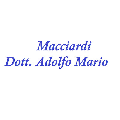 Macciardi Dr. Adolfo Mario Logo