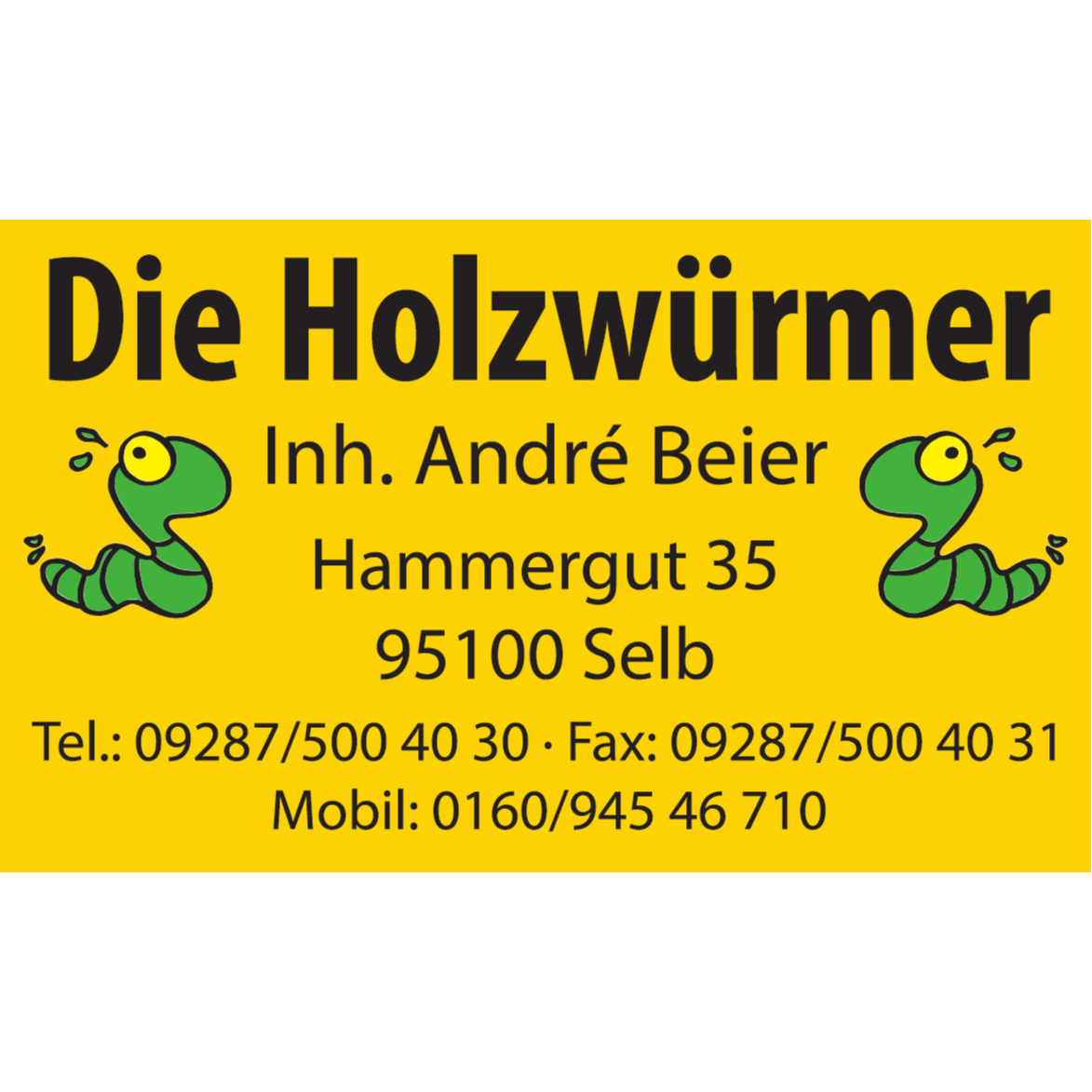 Die Holzwürmer Inh. Andrè Beier Logo