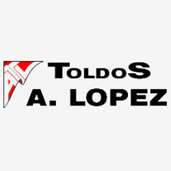 Toldos A. López. Toldos en Valencia. Logo