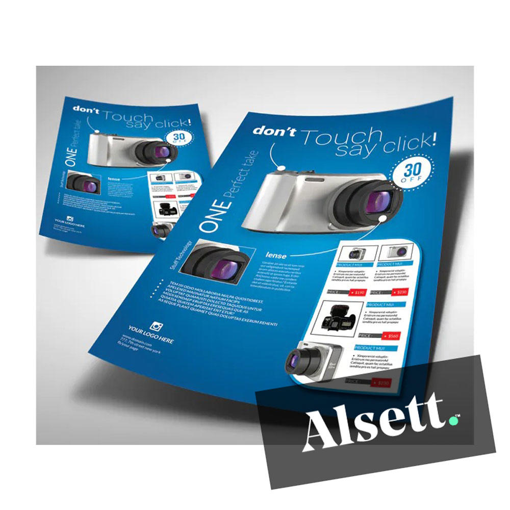 Need marketing materials for your small business? Alsett Advertising can help!