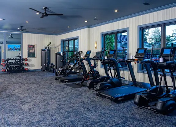 24 Hour Wellness Fitness Center featuring 